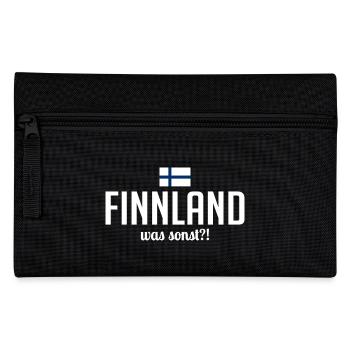 Finland what else saying Scandinavia vacation - Pencil Case - black - Front