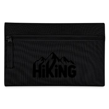 Hiking Typography - Hiking Design - Pencil Case - black - Front