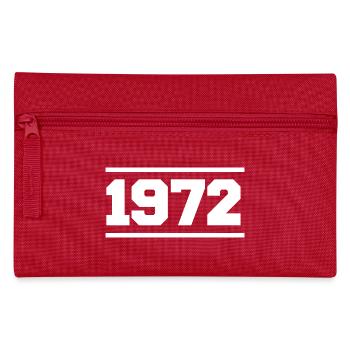 1972 Cadeau rétro 1972 - Trousse - rouge - Devant