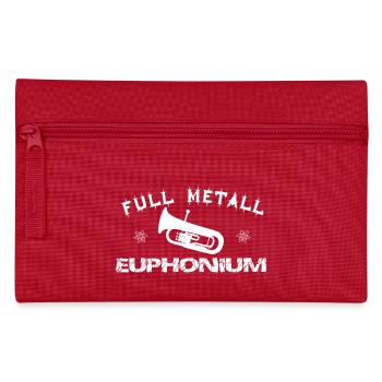 full-metall-euphonium - Federtasche - Rot - Vorne