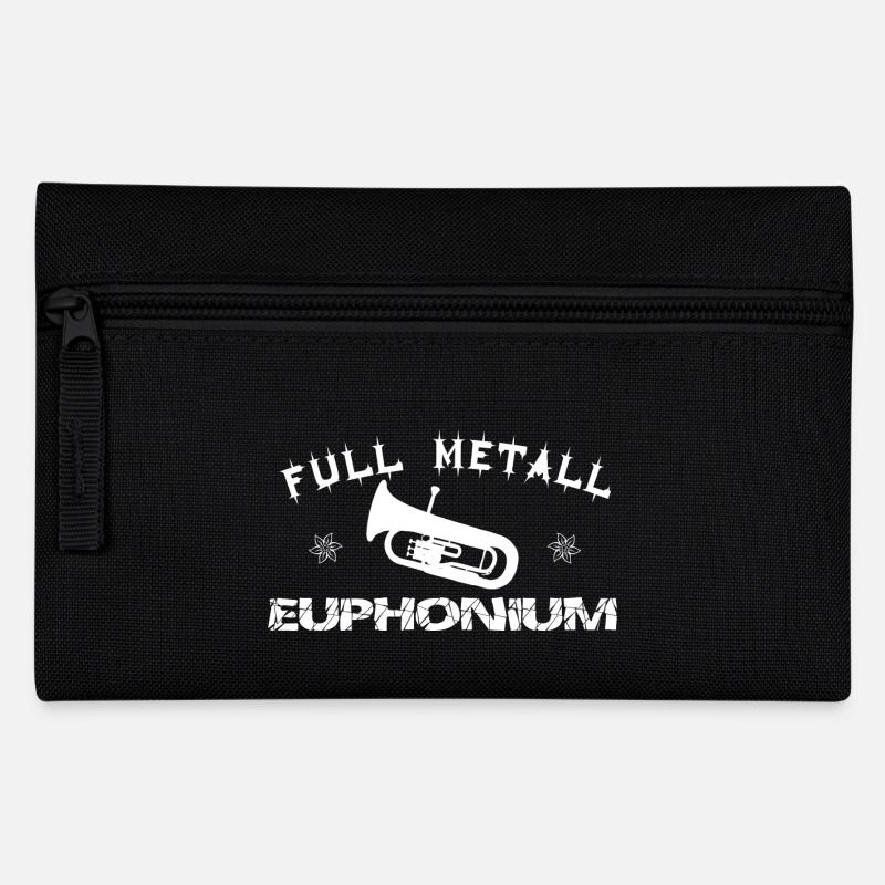full-metall-euphonium - Federtasche - Schwarz