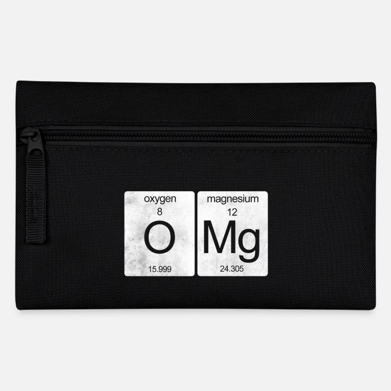 OMG Periodensystem - Federtasche - Schwarz