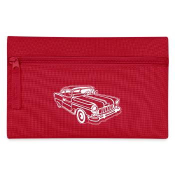 Chevy Cadilac / Muscle Car 02_weiß - Federtasche - Rot - Vorne