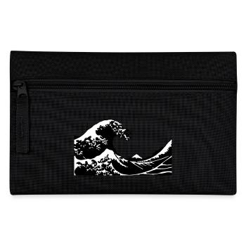 Welle - Federtasche - Schwarz - Vorne