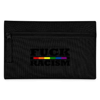 Fuck Racism - Federtasche - Schwarz - Vorne