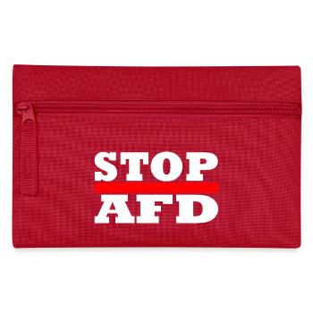 Stop Afd - Pencil Case - red - Front