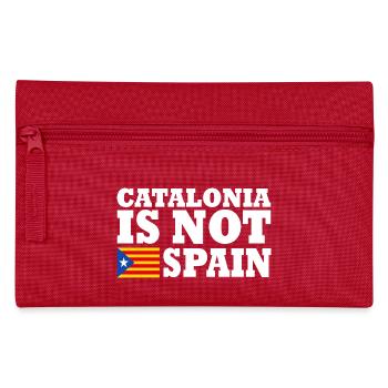catalonia is not spain - Trousse - rouge - Devant