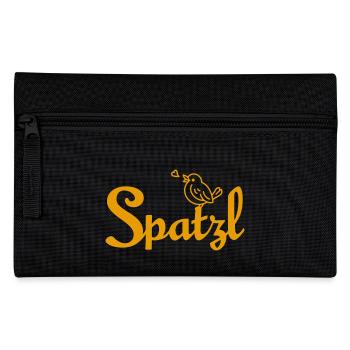 Spatzl - Federtasche - Schwarz - Vorne