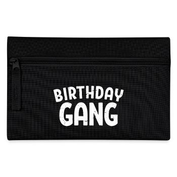 Anniversaire Gang Matching Groupe Fête d’Anniversaire Cadeau - Trousse - noir - Devant