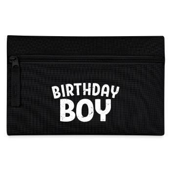 Birthday Boy - Geburtstagsparty Geschenk für Kinder Jungen - Federtasche - Schwarz - Vorne
