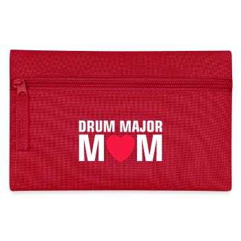 Drum Major Mom - Blaskapelle - Federtasche - Rot - Vorne
