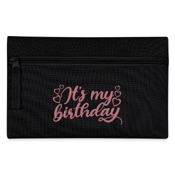 C’est mon anniversaire Cadeau et tenue de fête d’anniversaire mignons - Trousse - noir - Devant