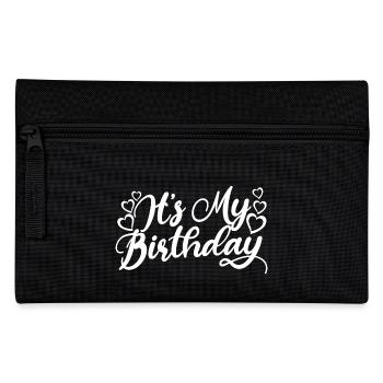 C’est mon anniversaire Cadeau et tenue de fête d’anniversaire mignons - Trousse - noir - Devant