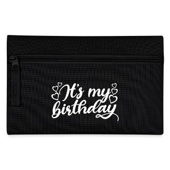 C’est mon anniversaire Cadeau et tenue de fête d’anniversaire mignons - Trousse - noir - Devant