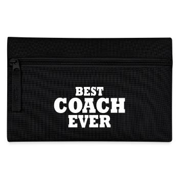 Best coach ever - Pencil Case - black - Front
