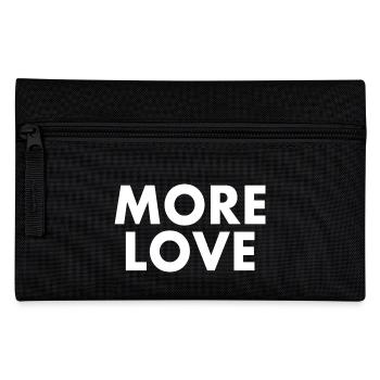 More love - Federtasche - Schwarz - Vorne
