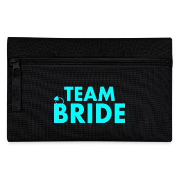 Team bride - Federtasche - Schwarz - Vorne