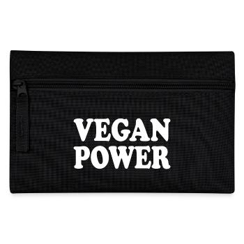Vegan power - Trousse - noir - Devant
