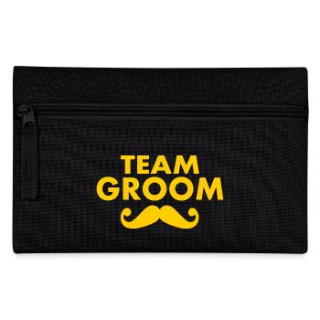 Team groom - Pencil Case - black - Front