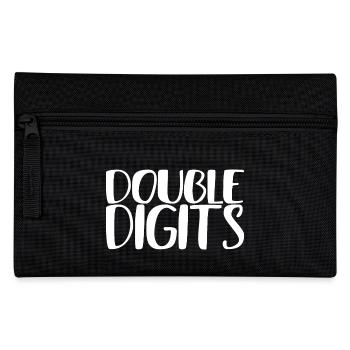 Cadeau de 10e anniversaire, 10 ans, pour garçons et filles - Trousse - noir - Devant