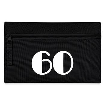 60. ANNIVERSAIRE. HAPPY BIRTHDAY - Trousse - noir - Devant