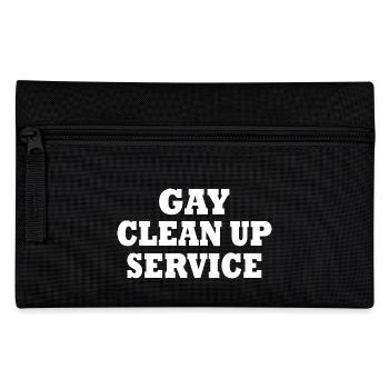 Gay clean up service - Trousse - noir - Devant