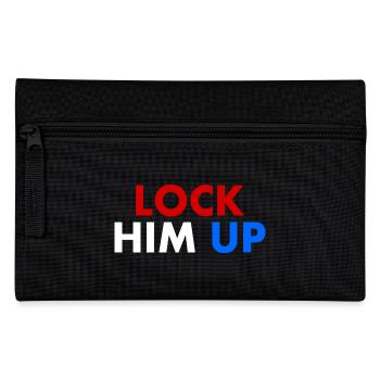 Lock him up - Pencil Case - black - Front