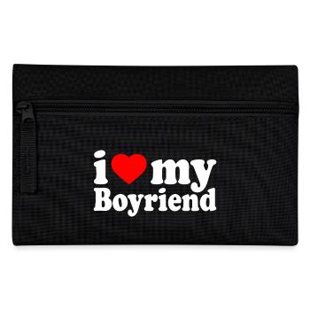 I love my boyfriend - Trousse - noir - Devant