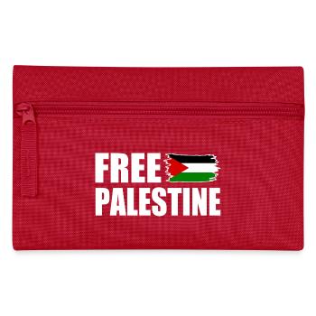 Free palestine - Pencil Case - red - Front