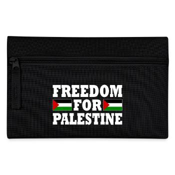 Freedom for palestine - Pencil Case - black - Front