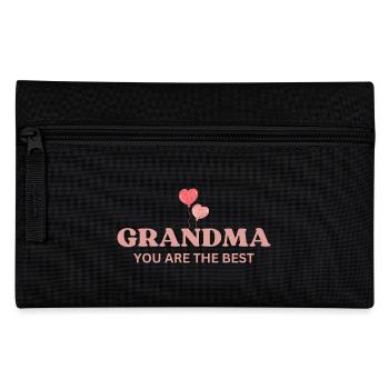 Grandma you are the best - Pencil Case - black - Front