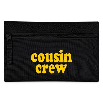 Cousin crew - Federtasche - Schwarz - Vorne