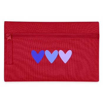 LIEBE. PAAR. ICH HABE GERADE GEHEIRATET. Junggesellinnenabschied. VALENTINSTAG. - Federtasche - Rot - Vorne