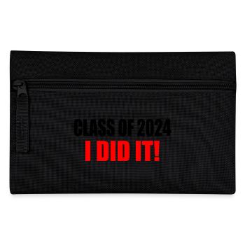 Class of 2024 - Pencil Case - black - Front