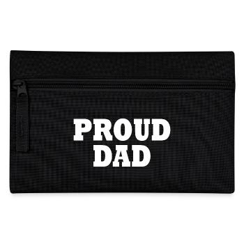 Proud dad - Pencil Case - black - Front