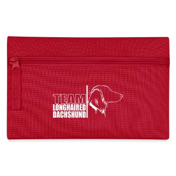 TEAM Teckel à poil long Chiens Teckel Wilsigns - Trousse - rouge - Devant