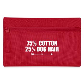 75 Cotton 25 Percent Dog Hair - Trousse - rouge - Devant