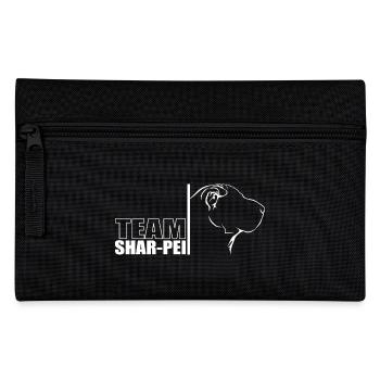 TEAM Shar Pei Dog Dog Wilsigns - Pencil Case - black - Front
