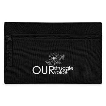 Notre lutte, notre voix - Trousse - noir - Devant