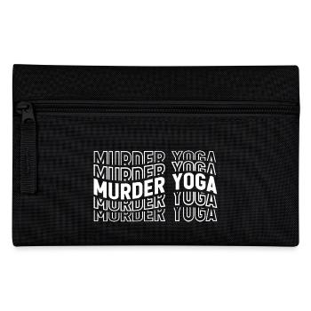 Murder Yoga 4 - Federtasche - Schwarz - Vorne