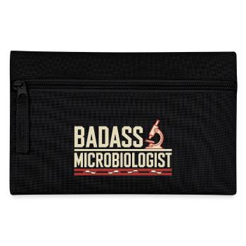 Proud to be a microbiologist - Pencil Case - black - Front
