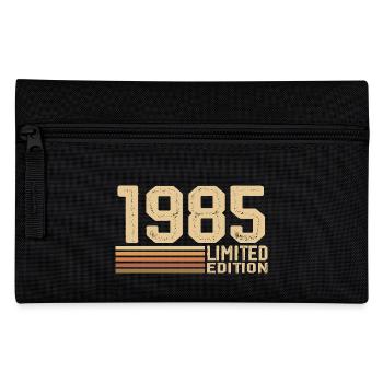 Né en 1985 anniversaire - Cadeau 1985 Vintage 1985 - Trousse - noir - Devant