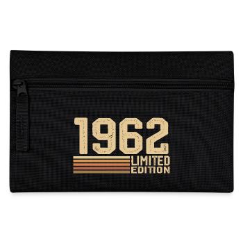 Jahrgang 1962 Geburtstag - Geschenk 1962 Jahrgang 1962 - Federtasche - Schwarz - Vorne
