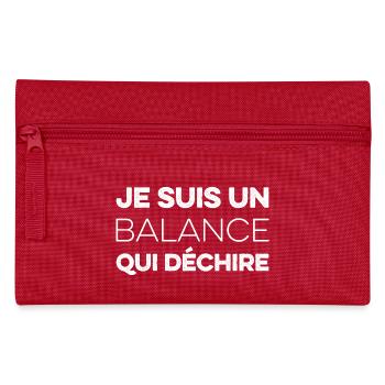 I'm a rocking scale - Pencil Case - red - Front