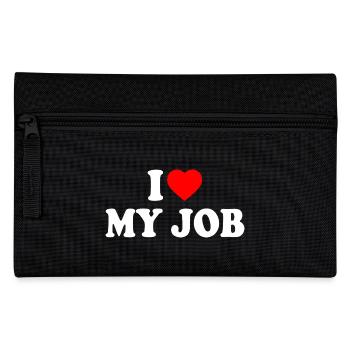 I love my job - Trousse - noir - Devant