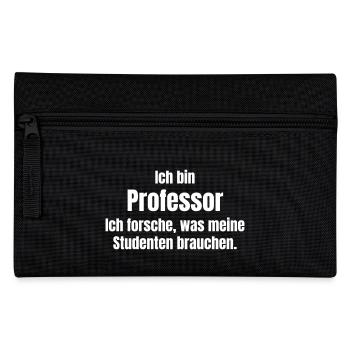 Professor - Federtasche - Schwarz - Vorne
