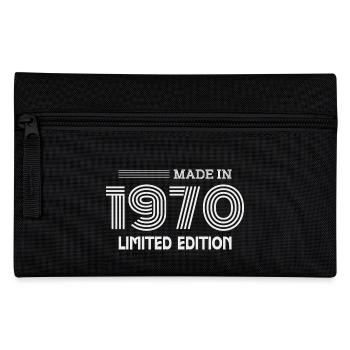 cadeau anniversaire 1970 idée cadeau 1970 - Trousse - noir - Devant