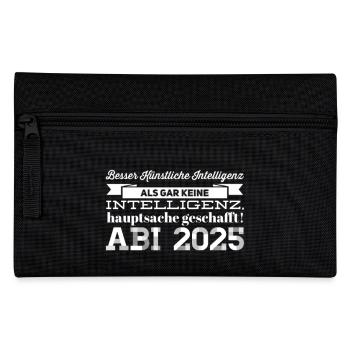 Abi Spruch - Federtasche - Schwarz - Vorne