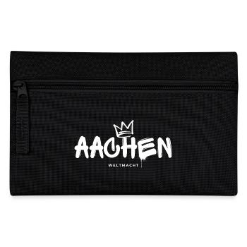 Aachen Weltmacht - Federtasche - Schwarz - Vorne