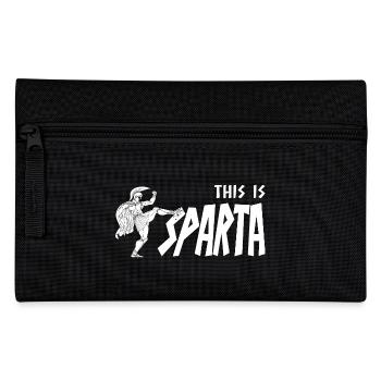 This is Sparta! Spartanischer Krieger Kick - Federtasche - Schwarz - Vorne